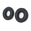 Lot de 2 coussinets d'oreille de rechange pour casque Sennheiser HD25, noir