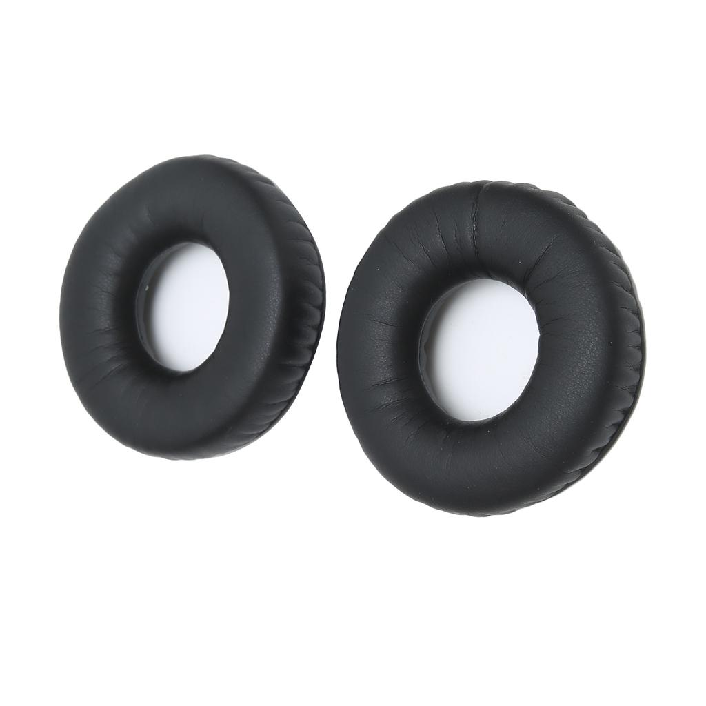 Lot de 2 coussinets d'oreille de rechange pour casque Sennheiser HD25, noir