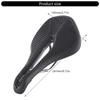 Nonslip Breathable Bike Saddles Seats Pad Replacement Soft Bike Seats Cushion Rubber Bicycles Saddles Easy To Install