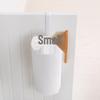 Magnetic Kitchen Paper & Cling Film Holder, Punch-Free Wall-Mounted Rack for Tissue Rolls