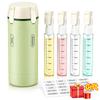 Leak Proof 4 In 1 Travel Dispenser Portable Refillable Travel Container Lightweight Storage Bottle for Shampoo Conditioner