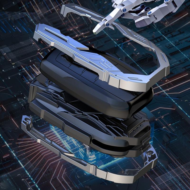 New Car Key Case Cover For Toyota Prius Camry Corolla C-HR CHR RAV4 Prado 2018 2022 Protector Key Shell Auto Accessories