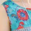 Women's Plus Size Floral Print Sleeveless Maxi Dress, Casual Loose Summer Long Dress (XL-5XL)