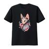 Sphynx Cat T Shirt Lover Cute Pet Sphinx Mom Dad Hairless Beautiful Flowers Vintage Slightly Versatile Streetwear Unisex
