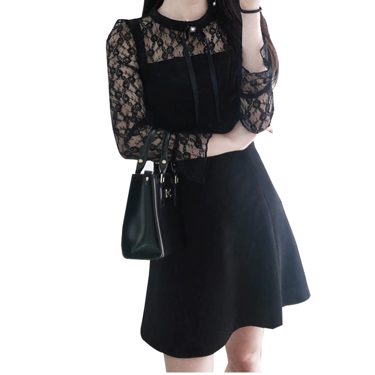 

Party One Wedding Formal High Cheap [SEIKODO] Dress, Piece, Women s, Dress, Dress, Women s, Cute, Waist, Slimming, Stylish, Beautiful, Lined, чорний