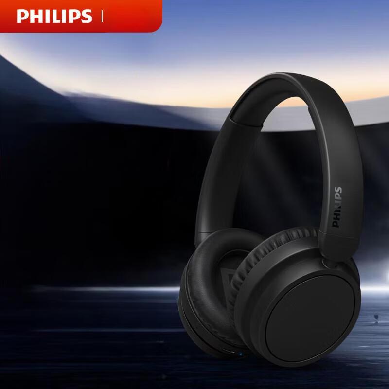 

Philips TAH5209 Wireless Bluetooth Over-Ear Headphones
