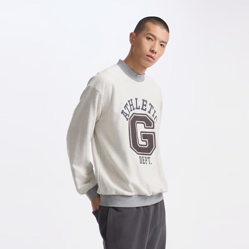 Gap Unisex Large G Embroidered Terry Sweatshirt
