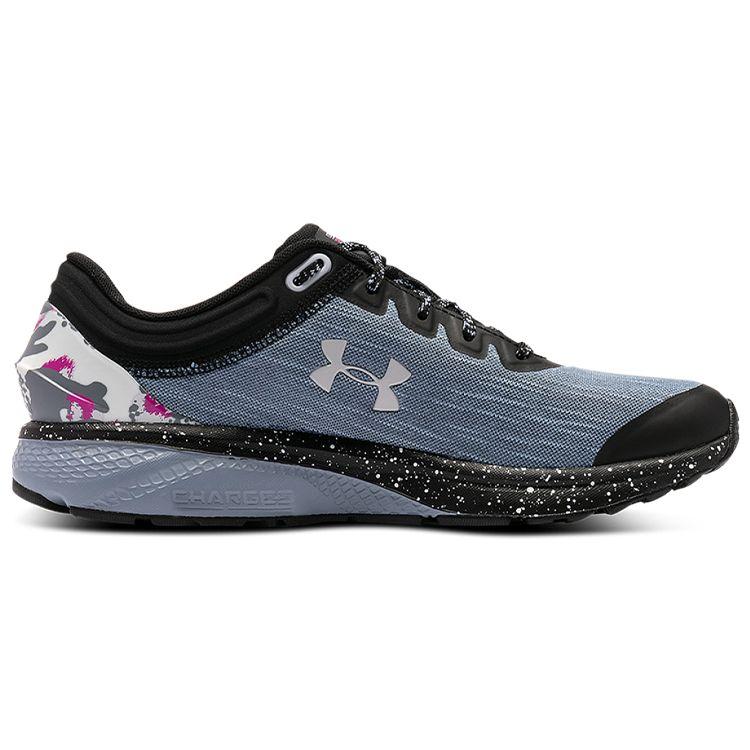Under Armour Charged Escape 3 Low Top Running Shoes Women sneaker Blue Black 3024623-001