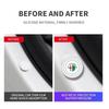 1/2/4Pcs Car Trunk Sound Insulation Pad Luminous Shock Absorber For Alfa Romeo 4C 159 166 Spider Giulia Giulietta 156 Mito 8C GT