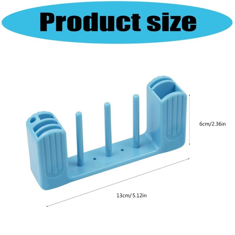 Sturdy ABS Plastic Sewing Accessory Organizers Easy Viewing Space Saving Ideal for Home and Travel Use