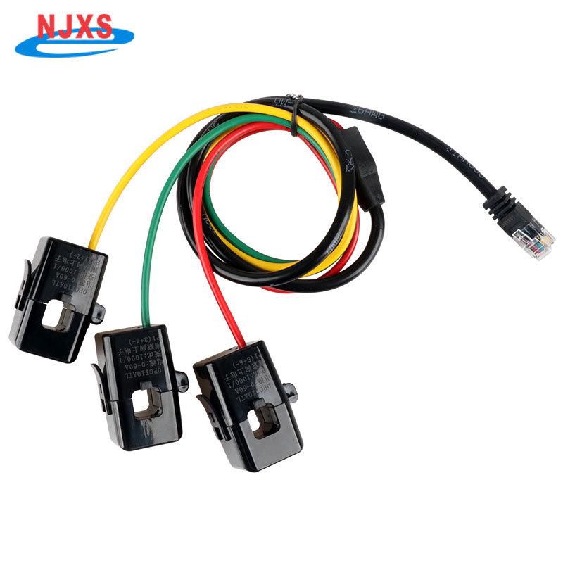 Small Open-Close Current Transformer: Open-Type, Compatible with 5A/2.5mA/5mA, 100A/20mA, 200A/333mV.