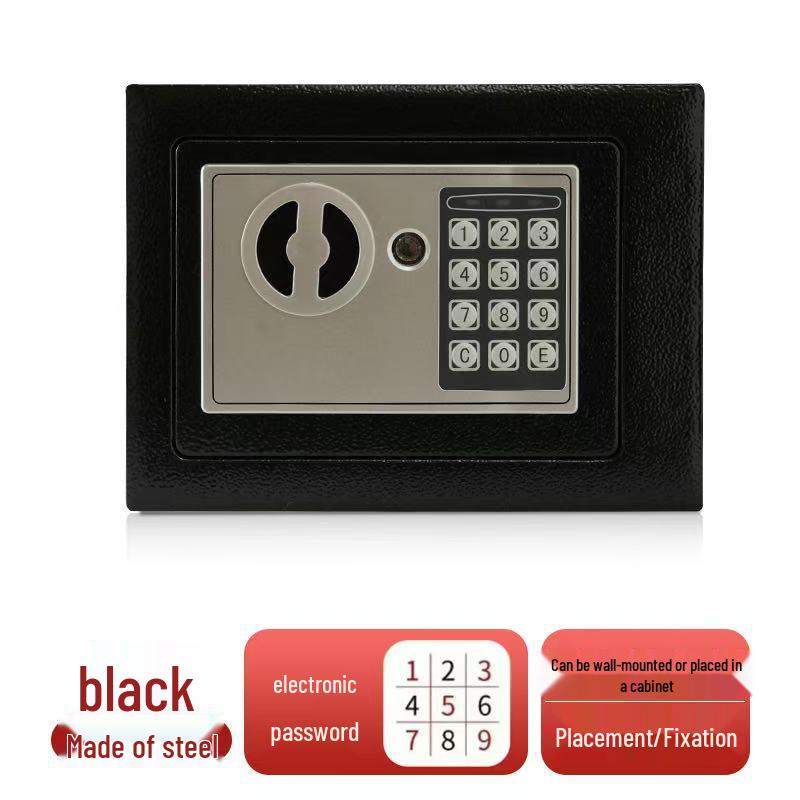Secure Home Office Wall-Mount Electronic Steel Safe for Money Protection