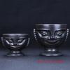 Schwarze Totem-Tasse Tiki-Cocktailglas Retro Amerikanisches Hawaii Restaurant Bar Keramik Trinkbecher Persönlichkeit Keramik Weinbecher