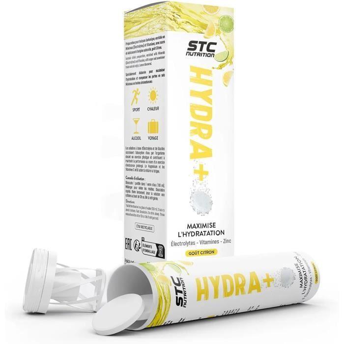 Hydra+ Fördert die Hydratation - Reise, Hitze, Alkohol, Müdigkeit oder Sport - Rote Früchte - 20 Pastillen