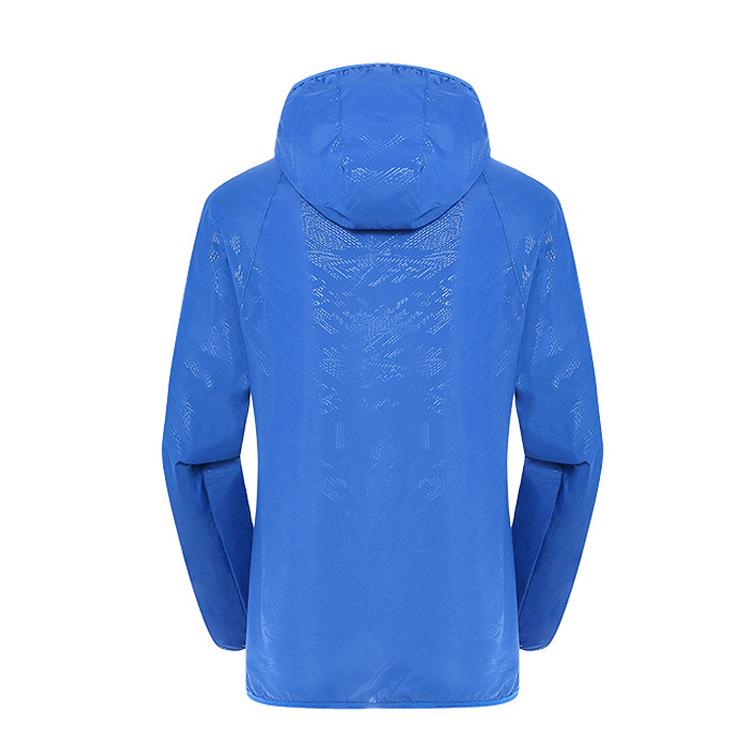 Unisex Summer Hooded Sun Protection Jacket