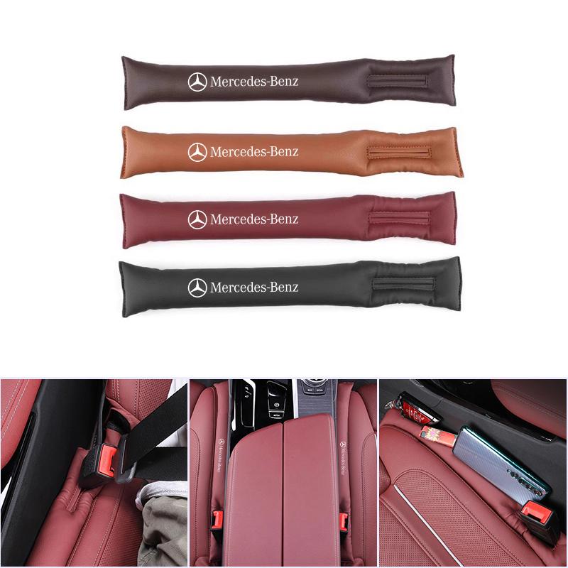For Mercedes Benz 1Pcs Car Carbon Fiber Interior Seat Gap Plug Filler Pad For Mercedes Benz AMG W203 W206 W220 W205 W211 W212 W201 W210 W108 W168 DP1