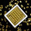 Natural Yellow Sapphire 100 Pcs Emerald Cut Certified Rare Loose Gemstone Lot
