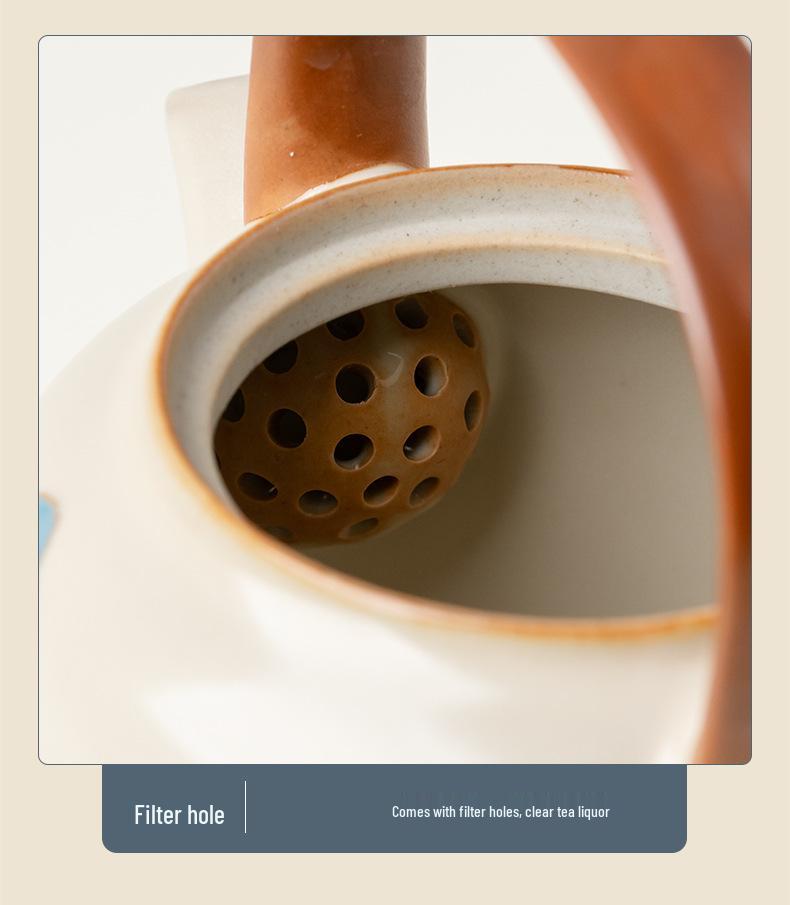 "A Thousand Li of Rivers and Mountains" Luxury Tea Set – Teapot & Teacups Gift for Teachers, Elders, Leaders