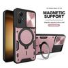 Magsafe Magnetic Camera protection case for Redmi Note 12 Pro Plus 11Pro 10Pro 12s 11s Armor Hybrid Metal Ring Back Cover