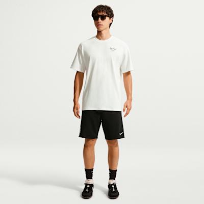 Nike Sportswear T Shirts Men's Sail White Crew Neck Moderate