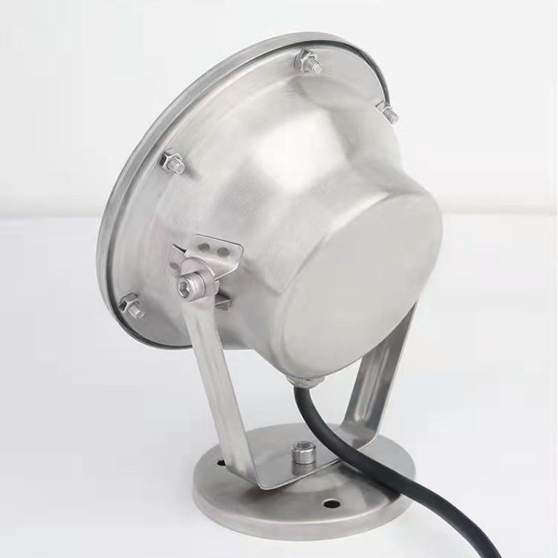 24V Waterproof Colorful LED Swimming Pool Light Scenic Fish Pool Spotlight Stainless Steel LED Underwater Lights