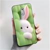 Soft TPU Case For Nokia 6 6.1 Plus Nokia6 Phone Case Luxury Cute Love Rabbit Funny Cartoon Black Silicone Shockproof Back Cover
