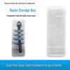 Portable Dustproof Razor Storage Box - Transparent Manual Razor Holder