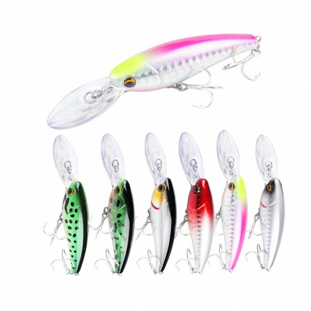 Floating for Fishing, Hard Plastic Artificial with 6 Color Options