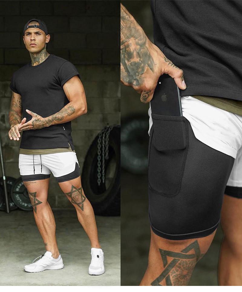 Men's Quick-Dry Workout & Basketball Shorts - Breathable, Casual Five-Point Pants
