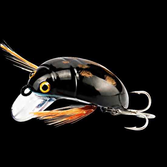3.8cm/4.1g Floating Fishing Bait 3D Eyes Bright Color Anti Corrosion Minnow Bait Fishing