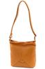 Dakota Women's Genuine Leather Shoulder Bag, Camel, DA-1034911-45