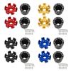 2Pcs Motorcycle Frame Slider Motorbike Falling Protection Front Fork Cup Wheel Crash Protector Moped Scooters Accessory