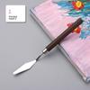 Palette Color Mixing Scraper Stainless Steel Palette Spatula Art Painting Scraper  Student