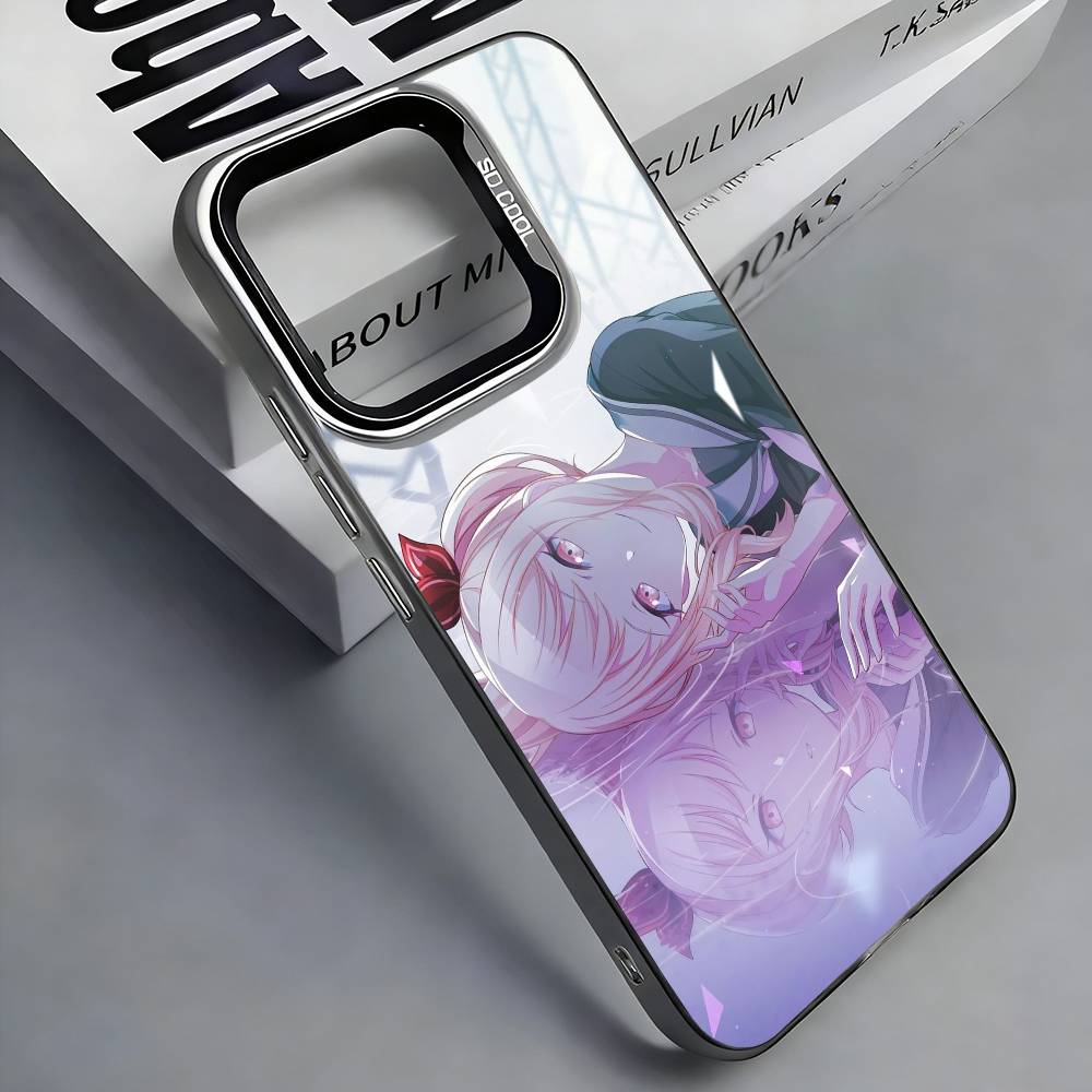 

Чехол для телефона P-Project S-SEKAI Mizuki Akiyama Colorful Silver Back Для IPhone 17 16 15 14 13 12 11 Plus Pro Max Plus iPhone14ProMax