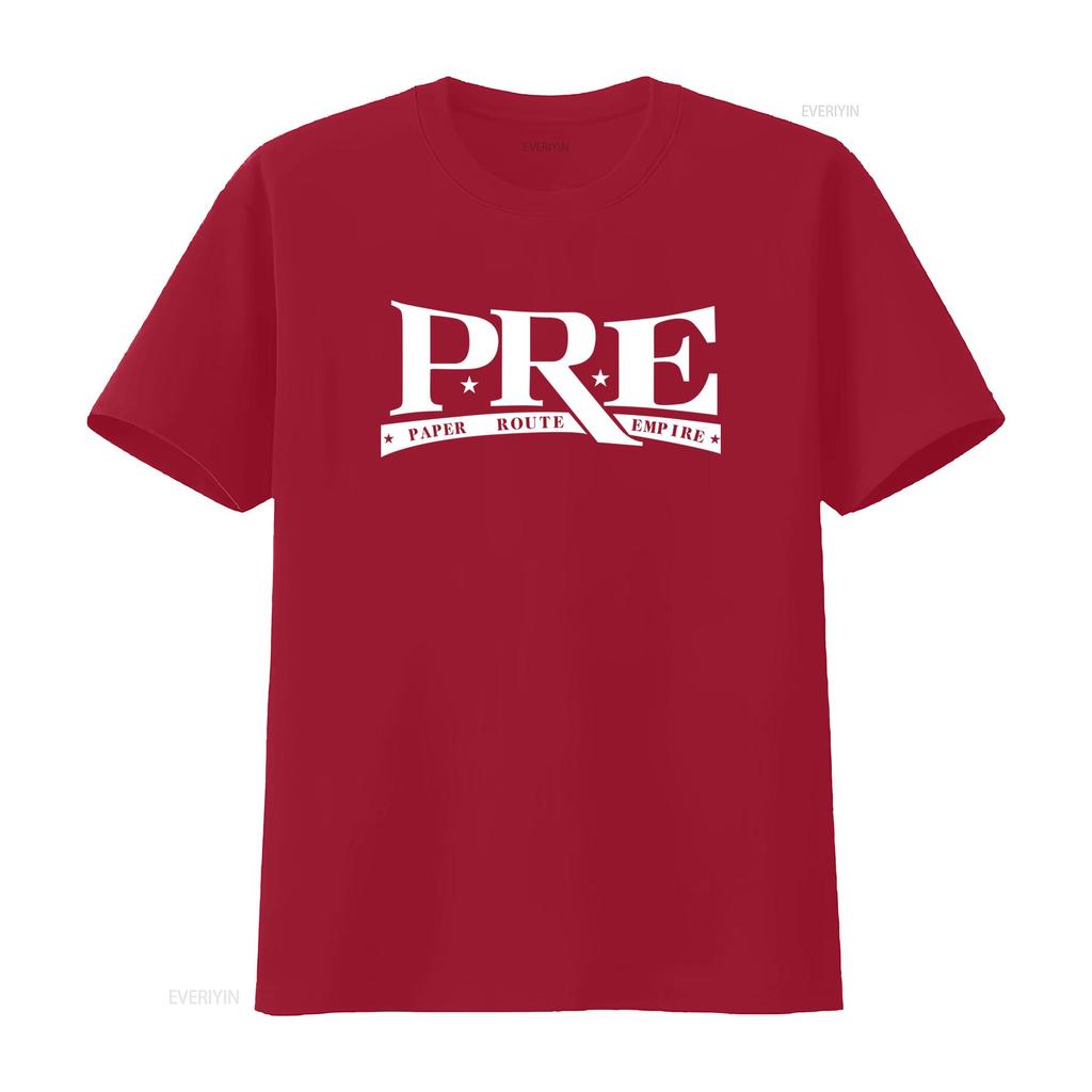 Nowa Limitowana Koszulka z Nadrukiem Logo Raper Hip Hop Muzyka Trasa Papierowa S 4XL vintage Prana Oddychająca Rozciągliwa Miękka moda