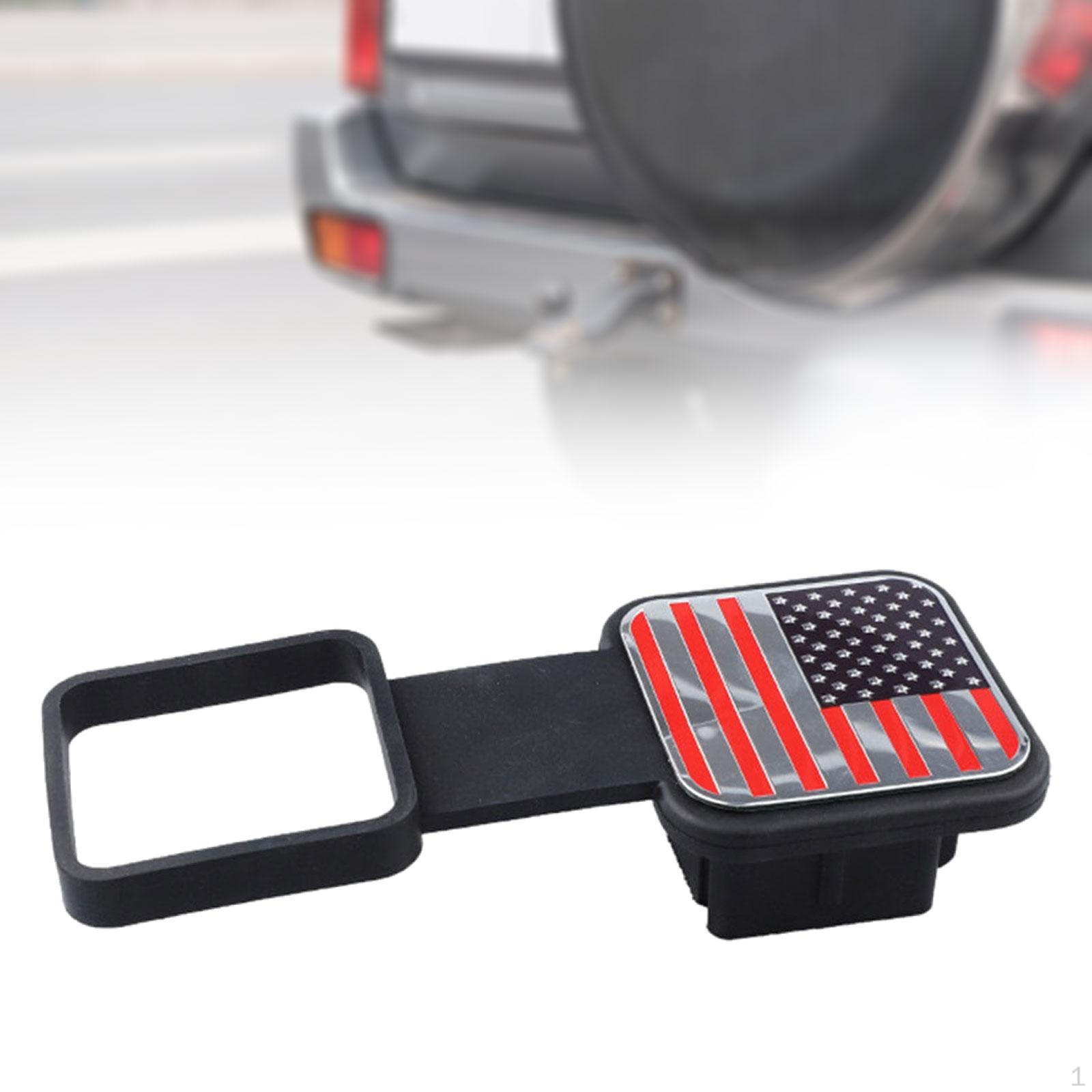 

Крюк прицепа Пылезащитная заглушка Универсальные автомобильные аксессуары Крышка сцепного устройства красный