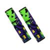 Funny Dark Pumpkin Head Halloween Car Seat Belt Cover Shoulder Pad Protector Vehicle Interior Decor