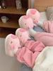 Fashion Vivid kawaii capybara slippers woman winter furry slides shoes home slippers women funny animal fluffy scuff shoes indoor sliper