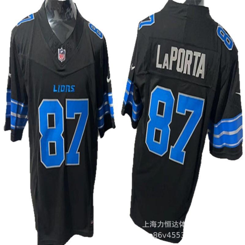 NFL Lions Vintage Embroidered American Football Jersey 5132 Team Game Uniform Men Women