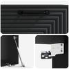 Wall Mounted TV Cabinet Black 59.5 X 31 X 30 Cm