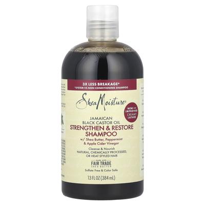 Jamaikanisches Schwarzes Rizinusöl, Stärkendes & Aufbauendes Shampoo, 384 ml (13 fl oz)