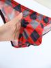 Plaid Ice Silk Ribbed Men's Breathable Underwear Triangle Briefs