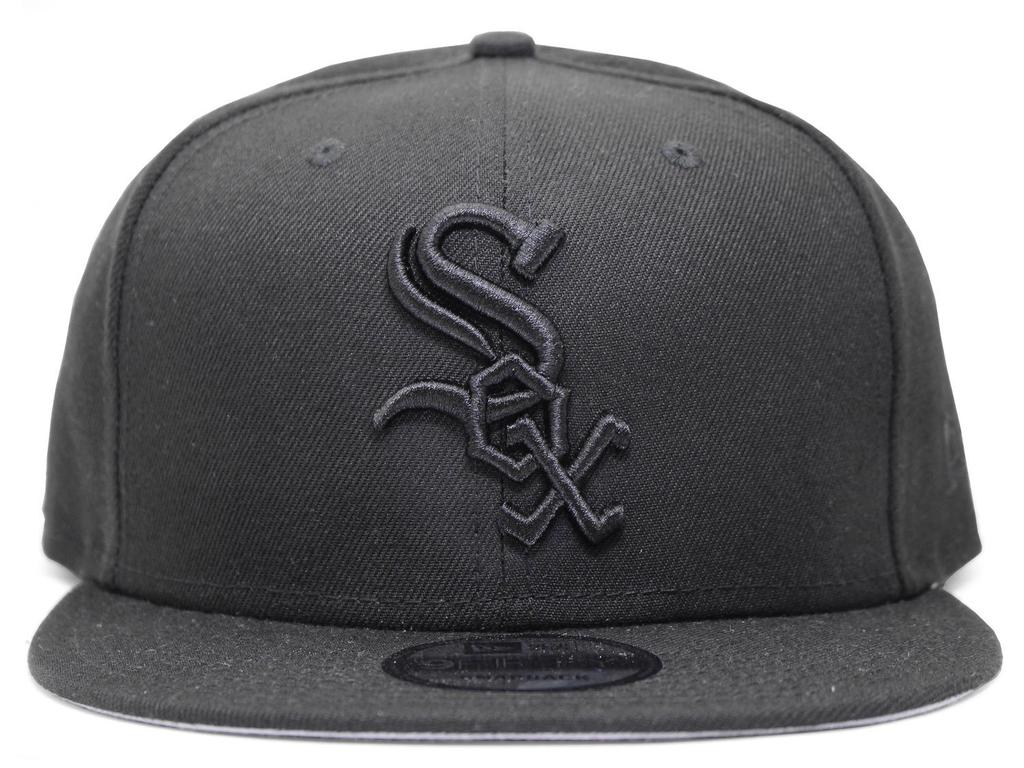 NEW ERA MLB Basic Snapback Chicago White Sox Blackout