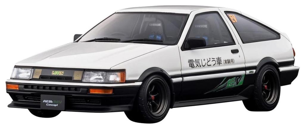 TK.Company ignition model 118 Toyota Corolla Levin 3Dr (AE86) BEV (Finished Model) IG3807