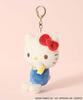 Sanrio Characters Mascot Charm Keychain [Bleu Bleuet] (Hello Kitty)