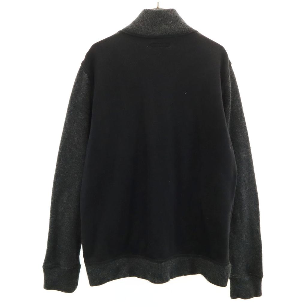 GAIJIN MADE Gestrickte Wechselschichtjacke S Grau Rückseite aufgeraut Herren Gebraucht