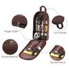 Tableware Storage Bag Large Capacity Zipper Closure Waterproof Portable Picnic Cookware Organizer Camping Supplies