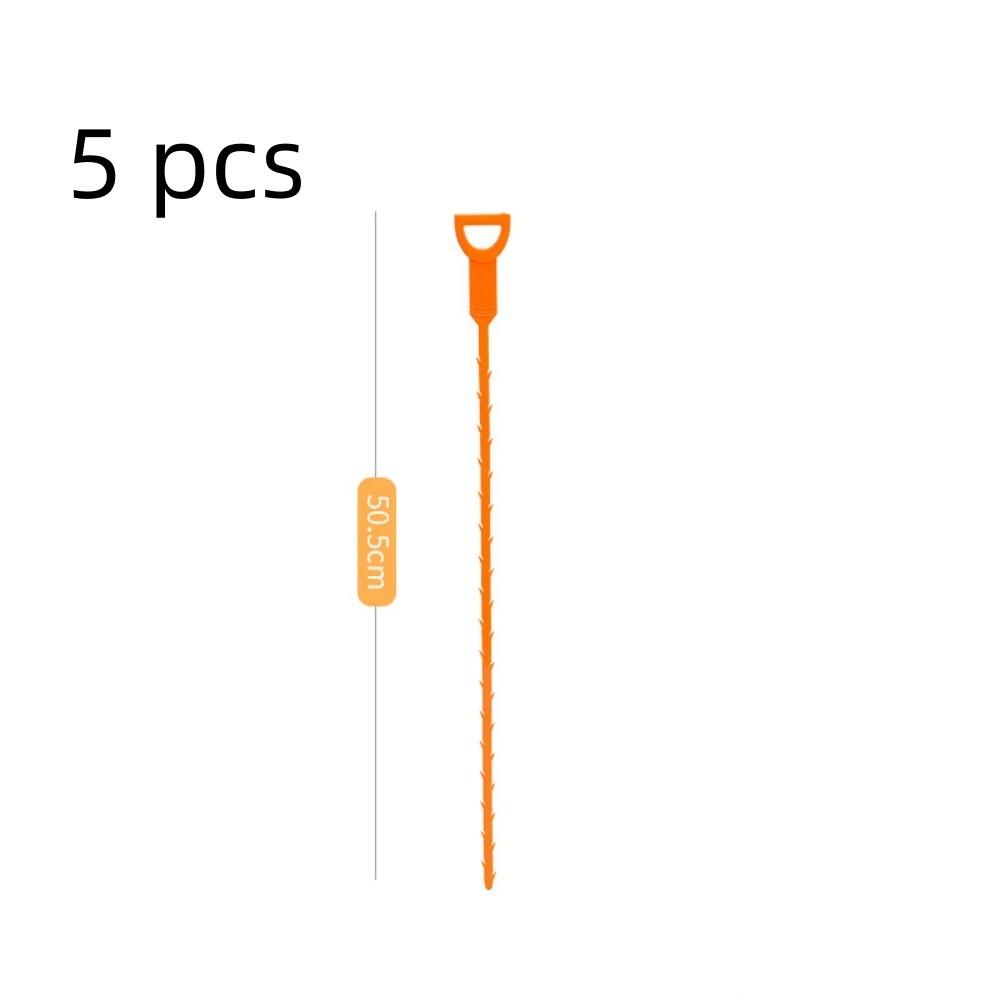 Portable Drain Cleaner Plastic Drain Unloader Flexible Hair Drain Cleaner Suitable For Kitchen Sinks And Toilet Drains