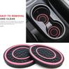 New 2-piece Anti Slip Mat, Car Coaster, Durable Car Cup Holder, Coaster, Universal, Dust-proof Protection for Car Interior