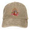 Cappellino da Baseball Unisex La Virgen De Guadalupe Cappellino in Cotone Lavato Vintage Casual per Sport all'Aperto